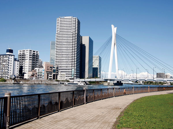 Surrounding environment. Tsukuda park (about 420m ・ 6-minute walk)