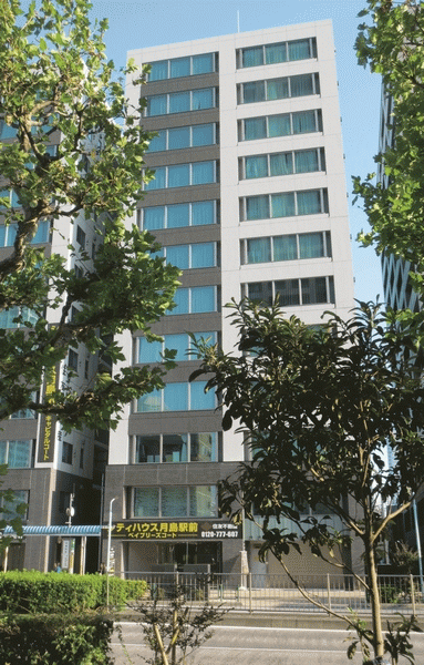 Building structure. <City House Tsukishima Station Bay Breeze Court> 2-minute walk from Tsukishima Station