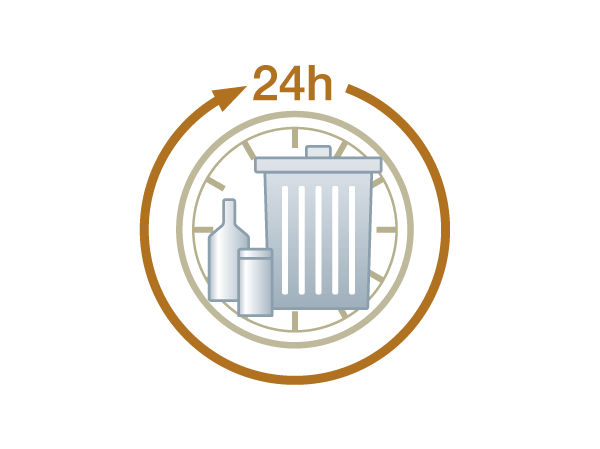Other.  [24-hour garbage can out] Garbage yard ventilation ・ With deodorization function. Without having to worry about the day of the week and time, You can put out the garbage when anytime you like. Lock is convenient because in common with the key of the room. (Conceptual diagram)