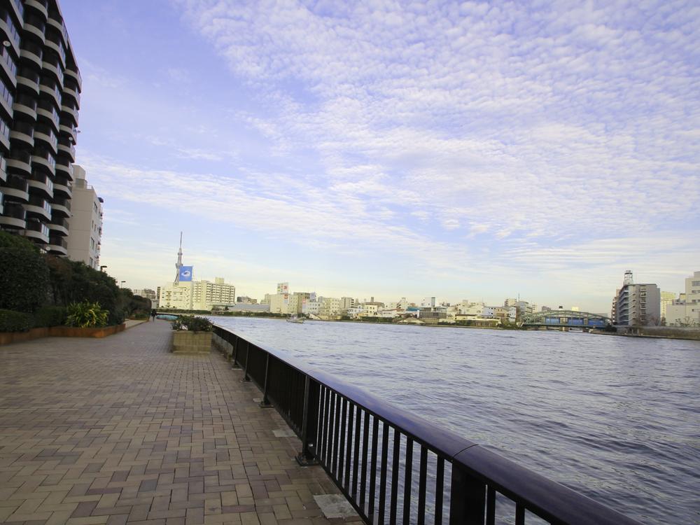 Other. You can also enjoy your walks and running in Sumida River along a 2-minute walk from the local.