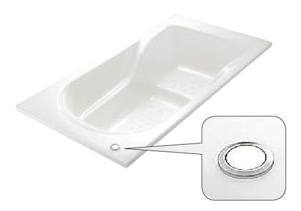 Bathing-wash room.  [Pop-up drain plug] Opening of the only in the bathtub drain plug and press the button ・ Pop-up faucet that can stoppered. Since there is no chain of drainage plug, You can also reduce time and effort of care.