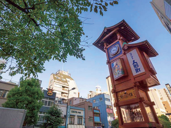 Surrounding environment. Ningyo-cho (about 530m)