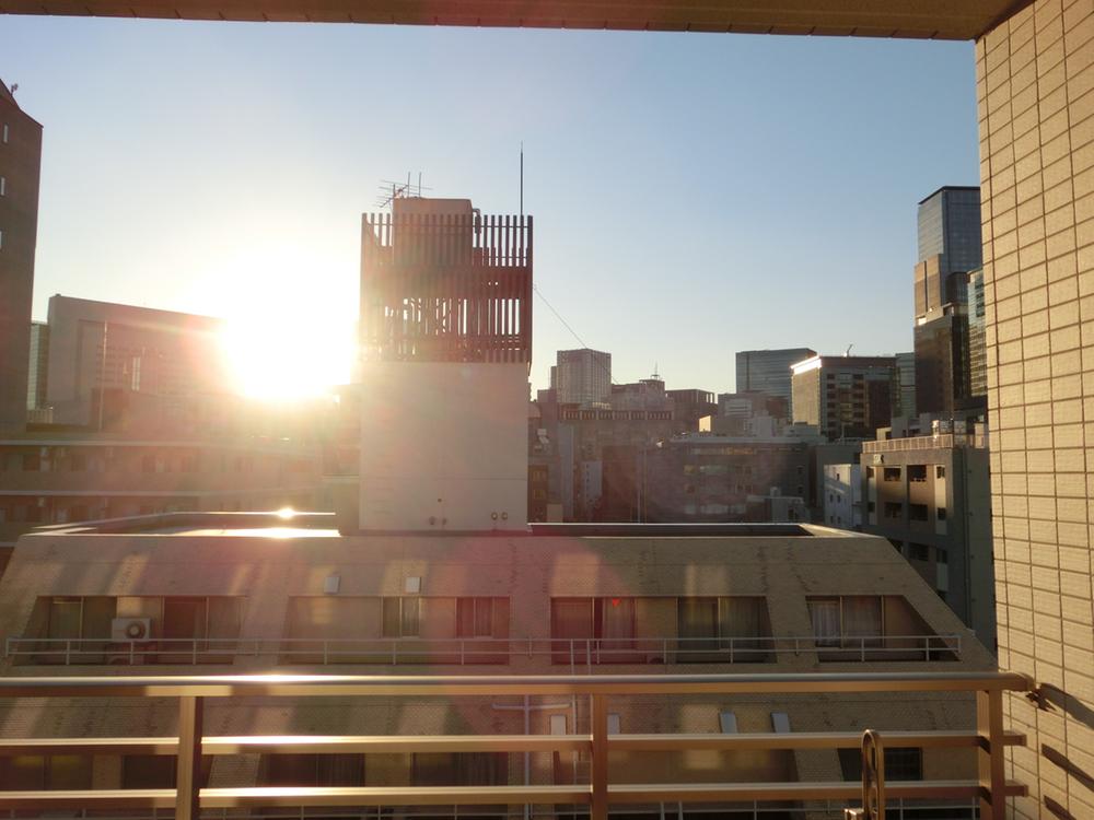 View photos from the dwelling unit. View from the site (November 2013) Shooting