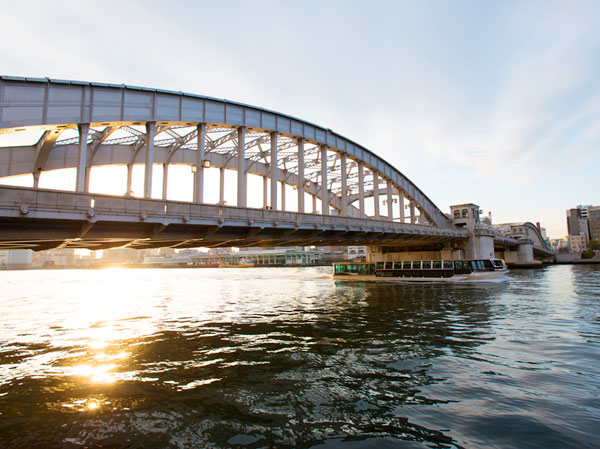 Surrounding environment. Kachidokibashi (bicycle about 3 minutes ・ About 470m)