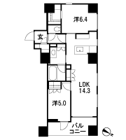 Floor: 2LDK, occupied area: 58.72 sq m, Price: TBD