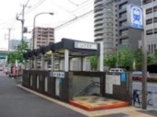 Local land photo. Tsukishima Station