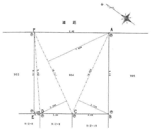 Compartment figure. Land price 100 million 750,000 yen, Land area 76.94 sq m