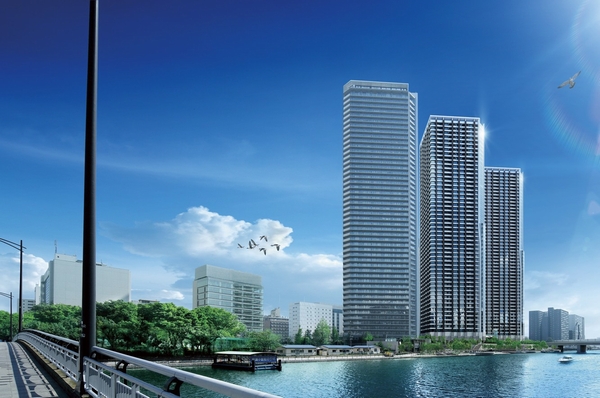 Exterior - Rendering views from dawn Bridge ( ※ 2)