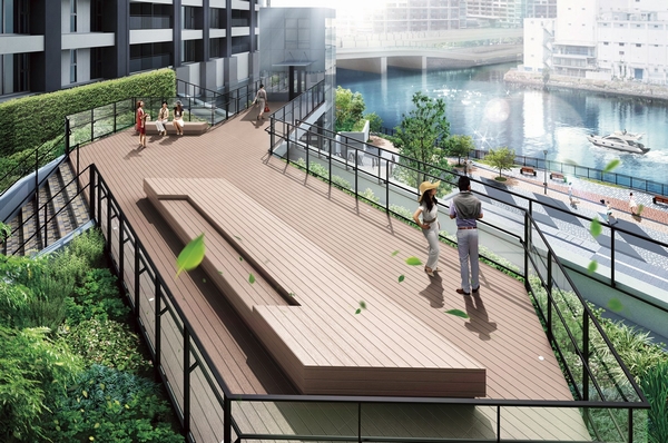 Sky Deck Rendering ( ※ 2)
