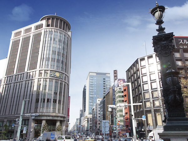 Surrounding environment. Nihonbashi Mitsukoshi new wing (6-minute walk, About 440m) ※ The time required is calculated as 1 minute 80m in the approximate distance on the map from the construction site, Fraction is rounded up.