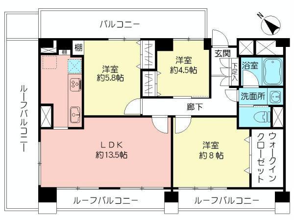 Floor plan. New Rinobe already Weekdays and at night is also possible preview !! Please feel free to contact us