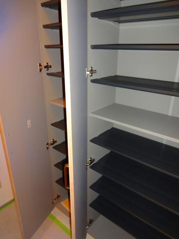 Entrance. Entrance storage