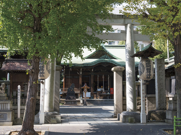 Surrounding environment. Gun Zhuzhou Inari shrine (about 290m ・ 4-minute walk)