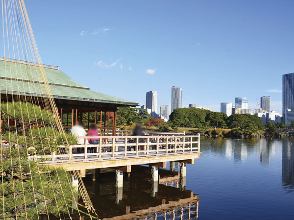 Surrounding environment. Hama Rikyu Gardens (about 1480m ・ 19 minutes walk)
