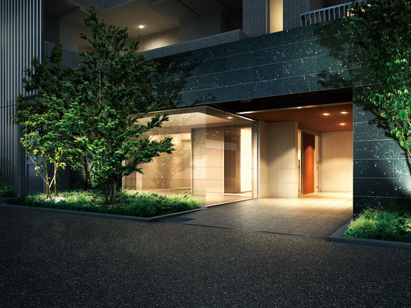 Shared facilities.  [After we arrived back, Calm time. Elegant mood, To private time] Elegance to reach the entrance smoothly from Tokyo Station. Seems like a long time ago had to examine the content of tomorrow's meeting by Shinkansen. Delicious home cooking and the smile of welcoming family, Moisture certain views of the waterfront. The usual landscape a certain calmness, Suddenly be greatly relieved at. here, It is waiting for private flows slowly time. (Entrance Rendering)