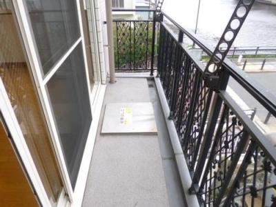 Balcony. There is a surprisingly space.