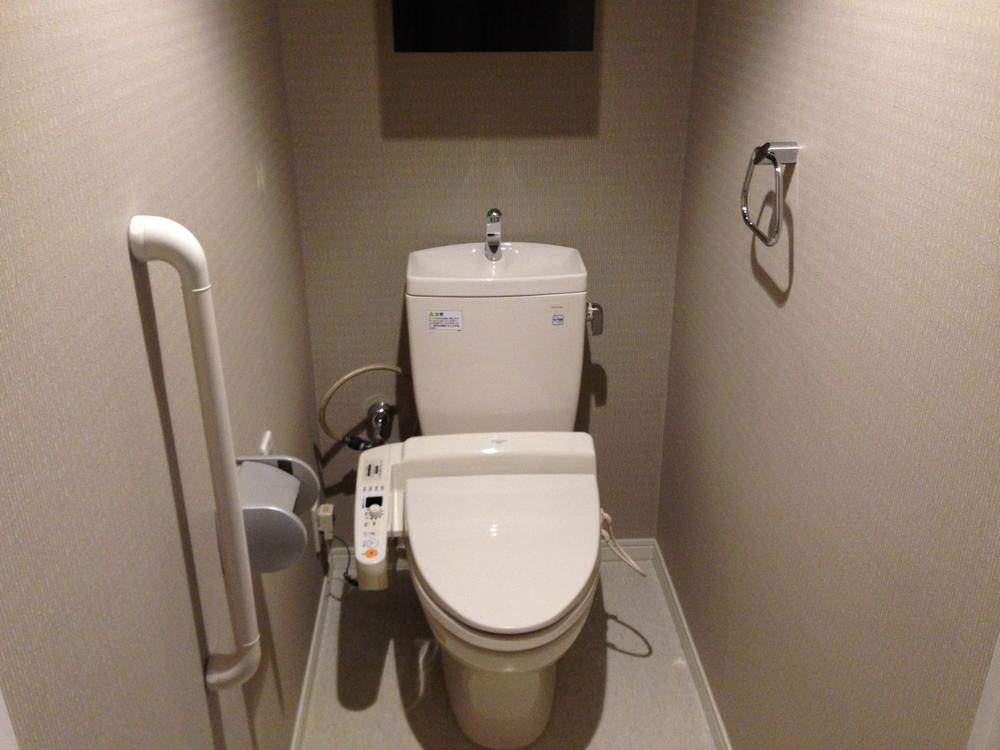 Toilet. Spacious toilet.