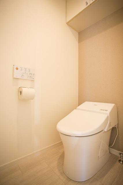 Toilet. Tankless