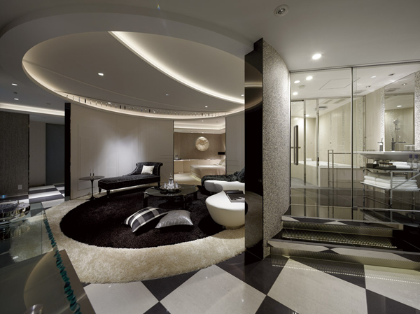 Shared facilities.  [To yourself to guest, Gorgeous extraordinary space / 27F] Guest not only, People themselves also to guests live, One Night trip has created a fun Mel room. (Guest Room "Hana" ~ HANAYAGI ~ Rendering,  ※ )