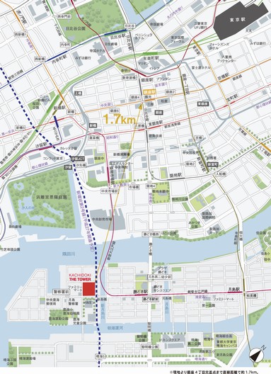 Planning area guide map