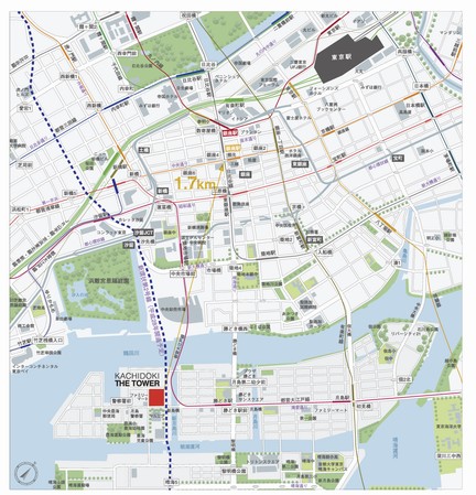 Planning area guide map