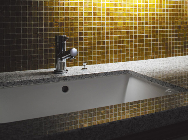 Bathing-wash room.  [Square bowl] Vanity is, Adopt a square bowl to give the sharpness to space. (Model Room 100A type / September 2013 shooting)