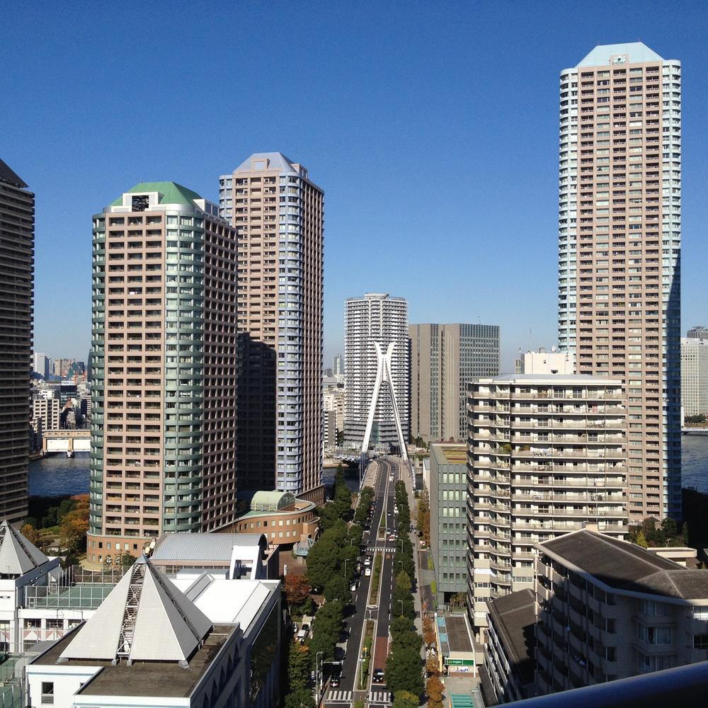 View photos from the dwelling unit. View from the site (November 2013) Shooting