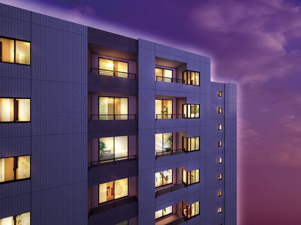 Buildings and facilities. Transportation from the Edo era ・ Meeting people as cornerstone of logistics, Town came fostered the history and culture, Nihonbashi. Now also inherit the spirit, And downtown convenience, We continued to increase the development of the future. The tip of the built was history of Nihonbashi, As mansion dwelling of nobles to know the Edo nifty, "Plessis Mitsukoshi Nihonbashi before mimuro" is born. (Exterior - Rendering / Which was raised drawn based on drawing, In fact a slightly different)