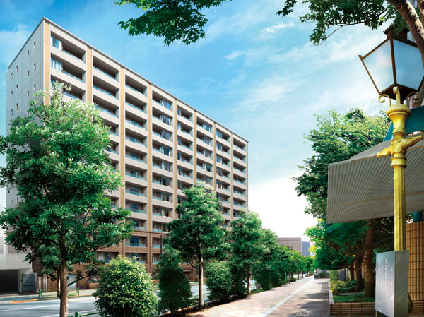 Shared facilities.  [Exterior - Rendering] Mansion quality of the next generation of Taisei group three companies draw. It was gathered the essence and feelings of technology "seismic isolation Residence" birth. Akashi-cho, wrapped somewhere nostalgic calm. Intelligence and exoticism that alive in this town and inherited to design, Was an appearance that oozes warmth in the sophisticated appearance.