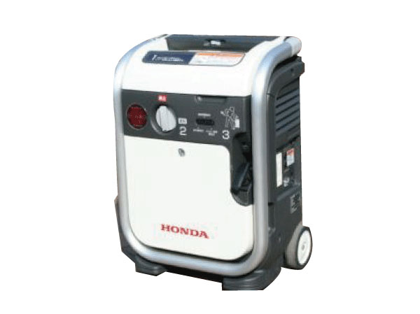 earthquake ・ Disaster-prevention measures.  [First floor disaster prevention stockpile warehouse] It was selected the assumed stockpiles to take advantage of the first floor entrance hall to the emergency as disaster prevention base. Generator to a cassette bomb household as fuel, Anyone can easily operation with only a few steps, It was intended to be used as a power source for lighting and information equipment. (Same specifications)