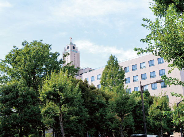 Surrounding environment. St. Luke's International Hospital (about 140m, A 2-minute walk)