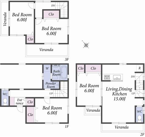 Floor plan. Floor plan Building 3