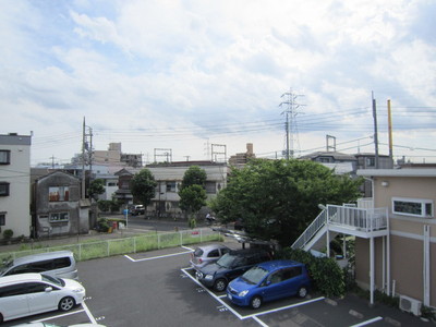 View. The view from the balcony