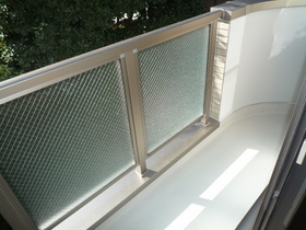 View. A view from the No. 201 balcony facing south