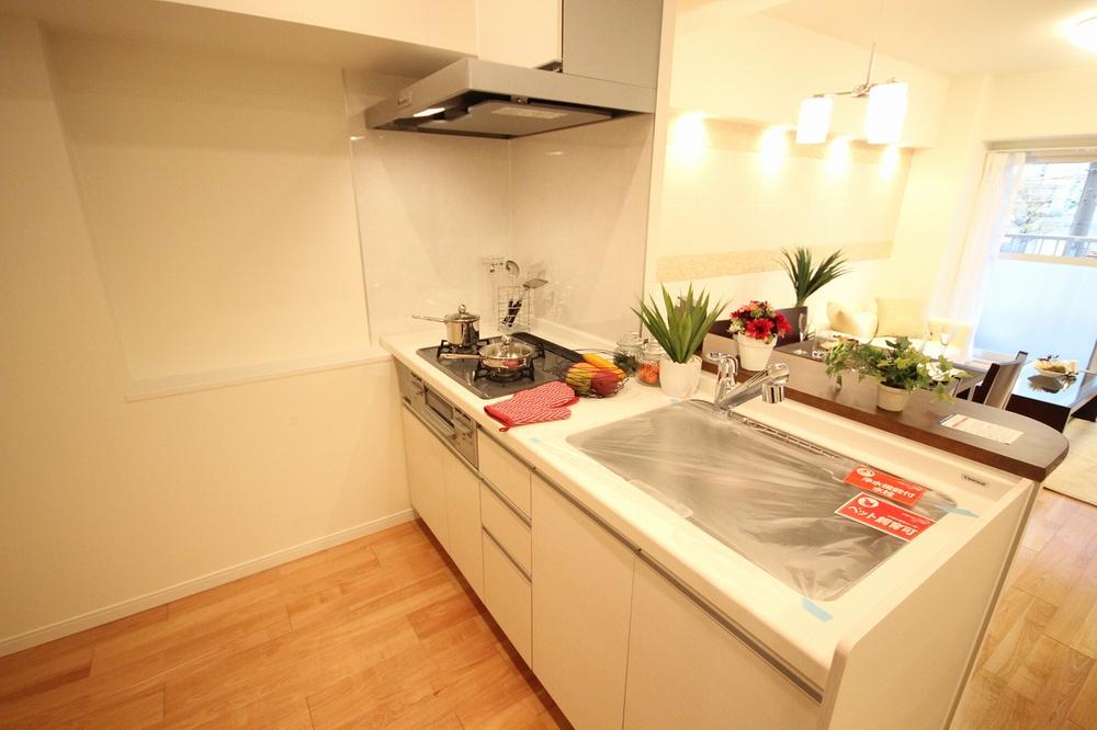 Kitchen. Kitchen with airy ease of use is good