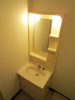 Washroom. Independent wash basin