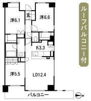 Floor: 3LDK, occupied area: 74.81 sq m, Price: TBD