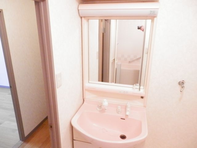 Washroom. Independent wash basin