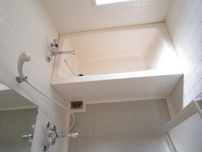 Bath. There is a window in the bathroom