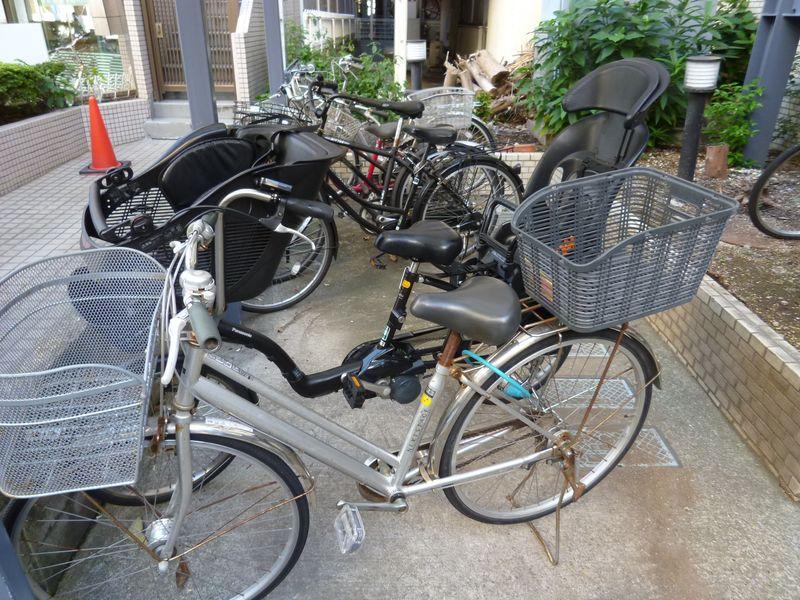 Other common areas. Bicycle-parking space