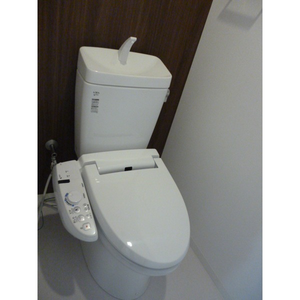 Toilet. Washlet equipped