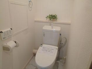 Toilet. ~ New interior renovation completed ~  Washlet with function