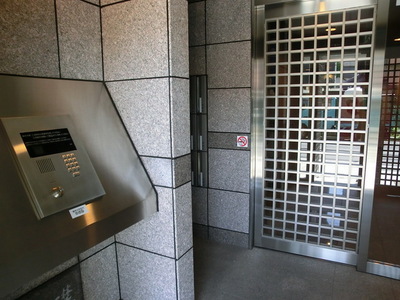 lobby. Auto lock apartment of women peace of mind