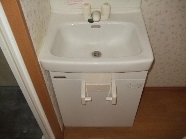 Washroom. Independent wash basin