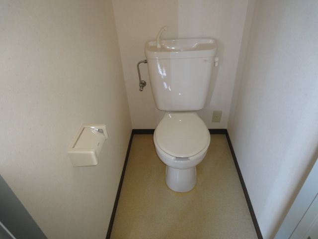 Toilet. Since there is an electrical outlet, It can be attached and bidet