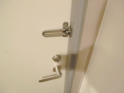 Security. It is safe with the Door Guard