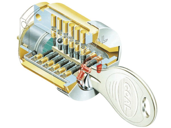 Security.  [Double Rock & dimple key] A good reversible type of usability, There is no need to Mochikaeru the key at the time of insertion, You can easy to operate. Further adoption of the double lock system, Excellent pair picking performance, It further enhanced the safety. (Dimple key conceptual diagram)