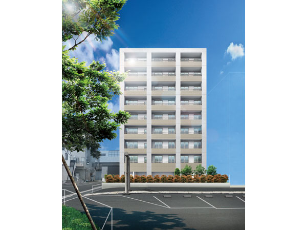 Buildings and facilities. From Tokyo Metro Tozai Line "Kasai" station, If you walk a straight road for about 5 minutes, Arrive to the mansion. In a peaceful land that first-class residential area, House was blessed with brightness and openness of Zenteiminami direction. Light nor green, Day-to-day convenience also - than comfortable living is, It is about to begin.  ※ Exterior - Rendering