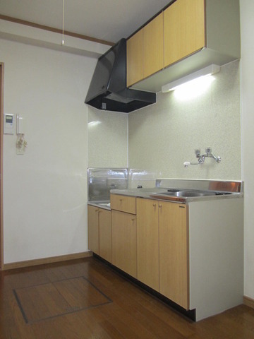 Kitchen. Gas stove installation Allowed / Exhaust Fan / Sink / Receipt