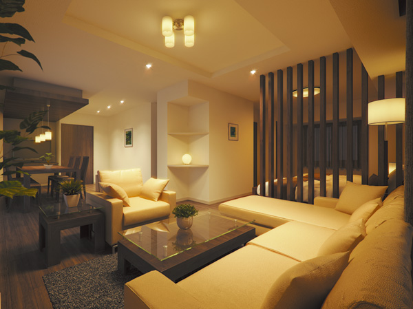 Shared facilities.  [Another room guest room to entertain visitors] Such as relatives and friends, When the guest accommodation, It can be used with a sense like another room in my home, It features a spacious guest room.  ※ Appointment ・ Paid (guest room Rendering CG)